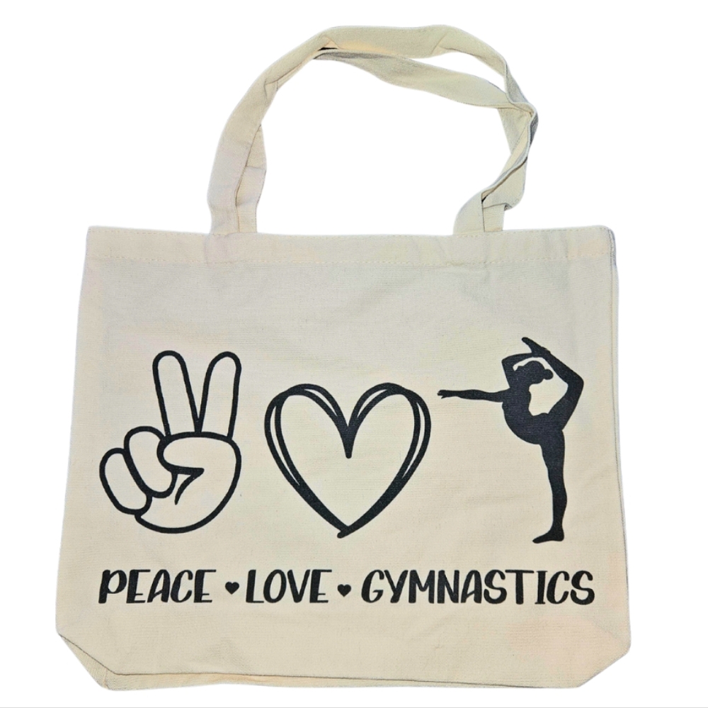 Gymnastics Tote Bag - Cream